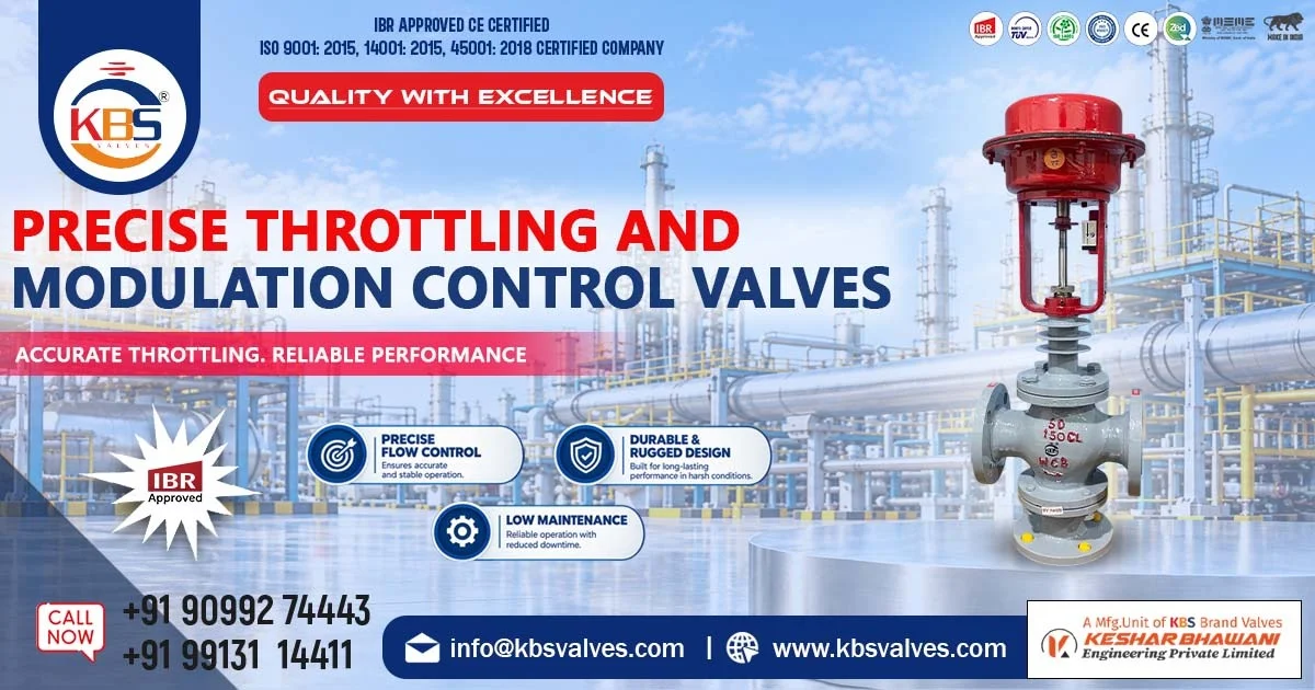 Throttling and Modulation Control Valves